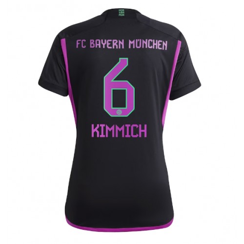Bayern Munich Joshua Kimmich #6 Gostujuci Dres za Ženska 2023-24 Kratak Rukav